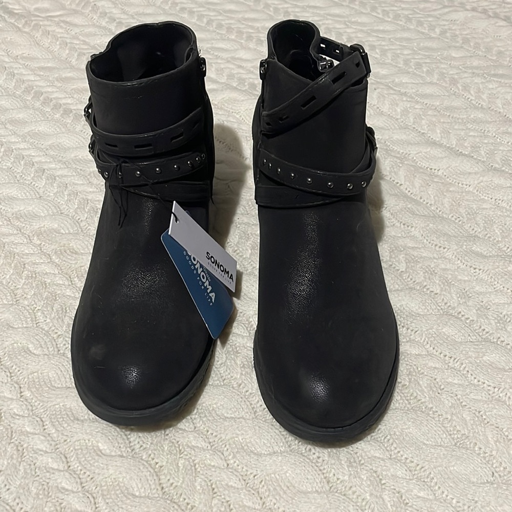 Heeled dress boots